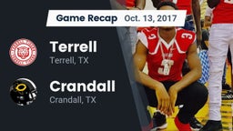 Recap: Terrell  vs. Crandall  2017