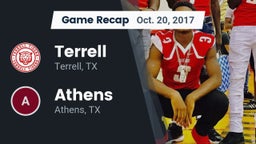 Recap: Terrell  vs. Athens  2017
