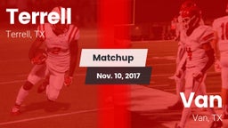 Matchup: Terrell  vs. Van  2017