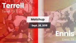 Matchup: Terrell  vs. Ennis  2018