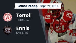 Recap: Terrell  vs. Ennis  2018