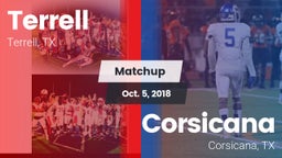 Matchup: Terrell  vs. Corsicana  2018