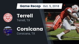 Recap: Terrell  vs. Corsicana  2018