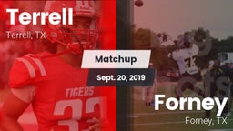 Matchup: Terrell  vs. Forney  2019