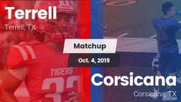 Matchup: Terrell  vs. Corsicana  2019