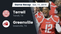 Recap: Terrell  vs. Greenville  2019