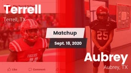 Matchup: Terrell  vs. Aubrey  2020