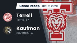 Recap: Terrell  vs. Kaufman  2020