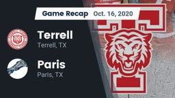 Recap: Terrell  vs. Paris  2020