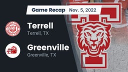 Recap: Terrell  vs. Greenville  2022