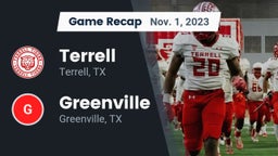 Recap: Terrell  vs. Greenville  2023