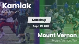 Matchup: Kamiak  vs. Mount Vernon  2017