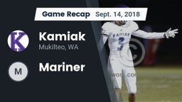 Recap: Kamiak  vs. Mariner  2018