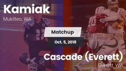 Matchup: Kamiak  vs. Cascade  (Everett) 2018