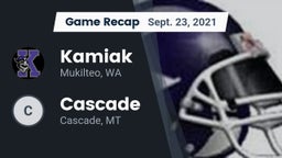 Recap: Kamiak  vs. Cascade  2021
