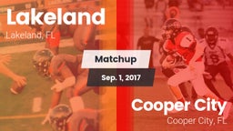 Matchup: Lakeland  vs. Cooper City  2017