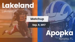 Matchup: Lakeland  vs. Apopka  2017