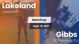 Matchup: Lakeland  vs. Gibbs  2017