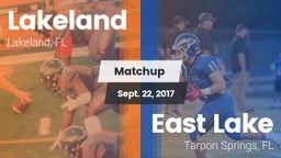Matchup: Lakeland  vs. East Lake  2017
