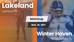 Matchup: Lakeland  vs. Winter Haven  2017