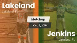 Matchup: Lakeland  vs. Jenkins  2018