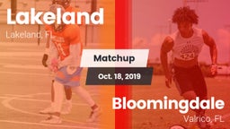Matchup: Lakeland  vs. Bloomingdale  2019