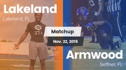 Matchup: Lakeland  vs. Armwood  2019