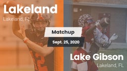 Matchup: Lakeland  vs. Lake Gibson  2020