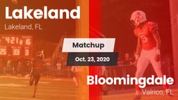 Matchup: Lakeland  vs. Bloomingdale  2020