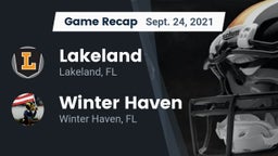 Recap: Lakeland  vs. Winter Haven  2021