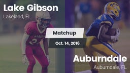 Matchup: Lake Gibson High vs. Auburndale  2016