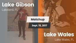 Matchup: Lake Gibson High vs. Lake Wales  2017