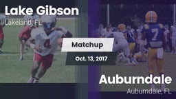 Matchup: Lake Gibson High vs. Auburndale  2017