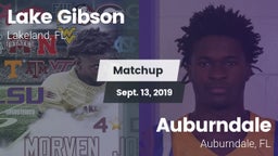 Matchup: Lake Gibson High vs. Auburndale  2019