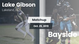 Matchup: Lake Gibson High vs. Bayside  2019