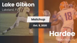 Matchup: Lake Gibson High vs. Hardee  2020