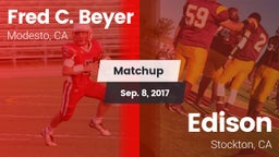 Matchup: Fred C. Beyer High S vs. Edison  2017