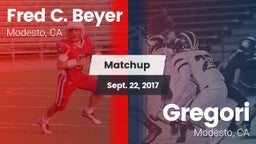 Matchup: Fred C. Beyer High S vs. Gregori  2017