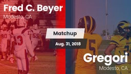 Matchup: Fred C. Beyer High S vs. Gregori  2018