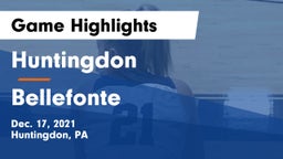 Huntingdon  vs Bellefonte  Game Highlights - Dec. 17, 2021