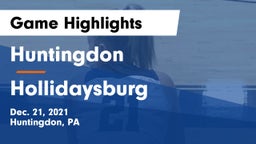 Huntingdon  vs Hollidaysburg  Game Highlights - Dec. 21, 2021