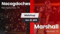 Matchup: Nacogdoches High vs. Marshall  2019