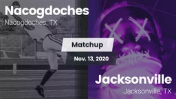 Matchup: Nacogdoches High vs. Jacksonville  2020
