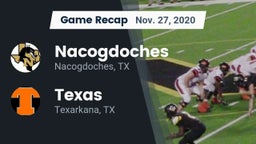 Recap: Nacogdoches  vs. Texas  2020