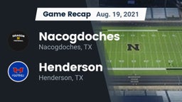 Recap: Nacogdoches  vs. Henderson  2021
