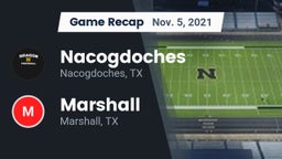 Recap: Nacogdoches  vs. Marshall  2021