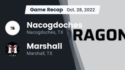 Recap: Nacogdoches  vs. Marshall  2022