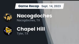 Recap: Nacogdoches  vs. Chapel Hill  2023