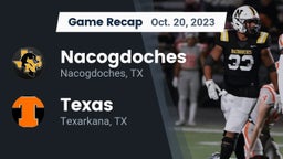 Recap: Nacogdoches  vs. Texas  2023