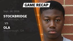 Recap: Stockbridge  vs. Ola  2016